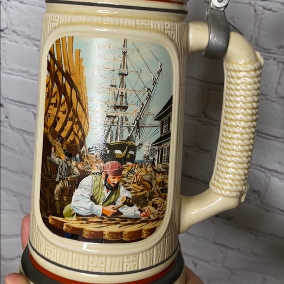 Avon vintage nautical shipbuilder stein - Picture 11 of 12